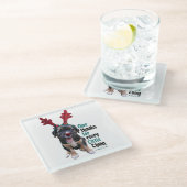 与え感謝してい小さなものすべて ガラスコースター (アングル)