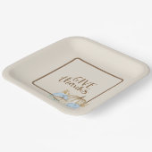 与え感謝してい幸せ感謝してい紙プレート ペーパープレート (傾斜あり)