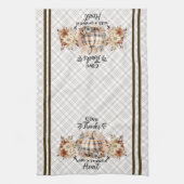 与え感謝してい感謝祭キッチンタオル キッチンタオル (縦)