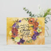 与え感謝してい感謝祭フラットカード卿 シーズンカード (スタンド正面)