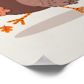 与え感謝してい感謝祭 ポスター (角)