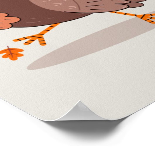 与え感謝してい感謝祭 ポスター (角)