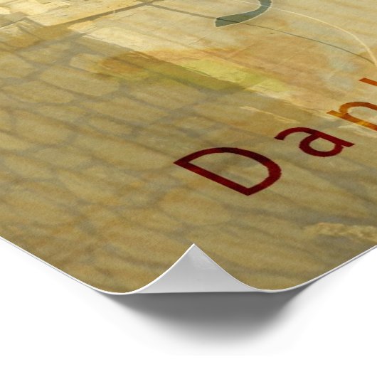 与え感謝してい感謝 ポスター (角)