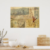 与え感謝してい感謝 ポスター (キッチン)