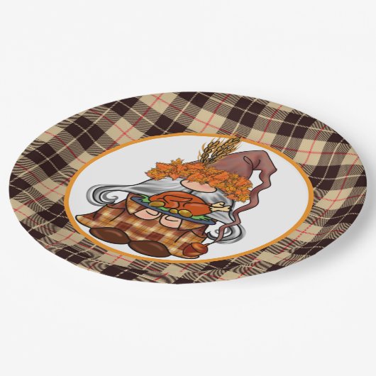 与え感謝してい格言 ペーパープレート (アングル)