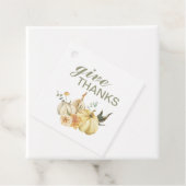 与え感謝してい水彩南瓜 フェイバータグ (インサイチュ)