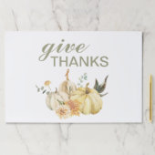 与え感謝してい水彩南瓜 ペーパーパッド (インサイチュ)