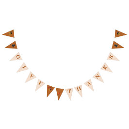 与え感謝してい礼 バンティングフラッグ