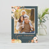 与え感謝してい秋の金ゴールドフローラ感謝記念撮影 シーズンカード (スタンド正面)