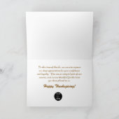 与え感謝してい秋の風景感謝祭 シーズンカード (内部)