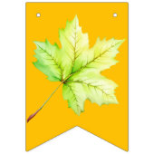 与え感謝してい秋/感謝祭 バンティングフラッグ (第2の旗)