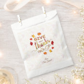 与え感謝してい紅葉 フェイバーバッグ (クリップ留めされた状態)