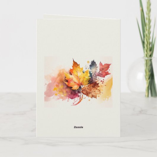 与え感謝してい聖句の主への感謝 カード (裏面)