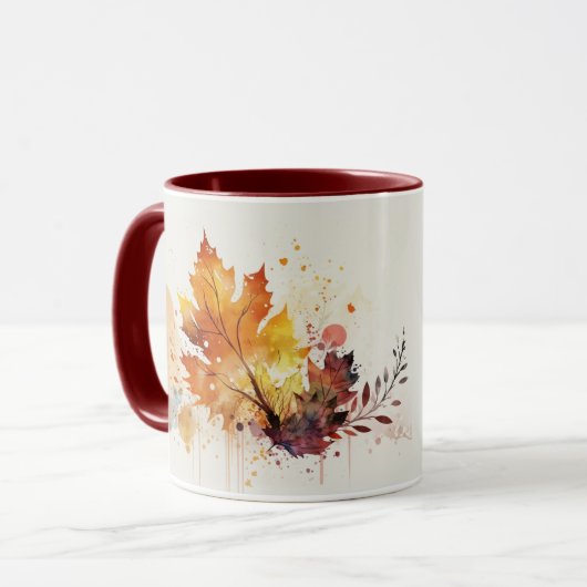 与え感謝してい聖句の主への感謝 マグカップ (正面左)