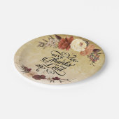 与え感謝してい聖句への感謝 ペーパープレート (アングル)