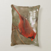 与え感謝してい聖句 アクセントクッション (裏面(縦))