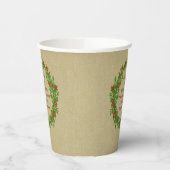 与え感謝してい賛美主の名は善なり 紙コップ (左)