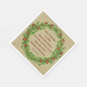 与え感謝してい賛美大主は良い – 中 スタンダードランチョンナプキン (角)