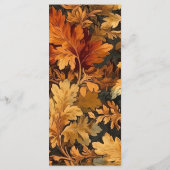 与え感謝してい馬エレガント乗馬の感謝祭 メニュー (裏面)