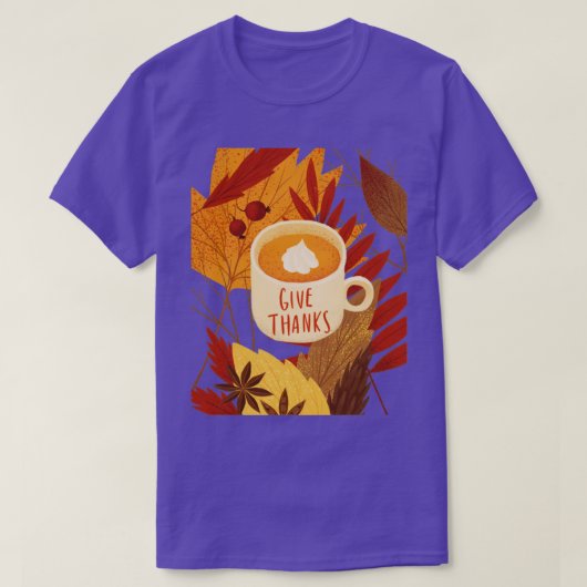 与え感謝してい5 Tシャツ (デザイン正面)