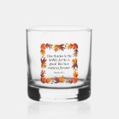 与え感謝してい ウイスキーグラス (正面)
