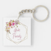 与え感謝してい キーホルダー (裏面)