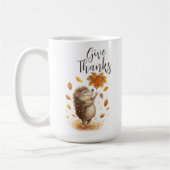 与え感謝してい コーヒーマグカップ (左)