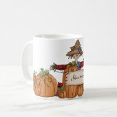 与え感謝してい コーヒーマグカップ (正面左)