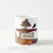 与え感謝してい コーヒーマグカップ (中央)