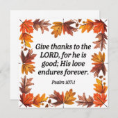 与え感謝してい サンキューカード (正面/裏面)