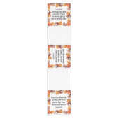 与え感謝してい ショートテーブルランナー (正面)