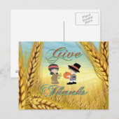 与え感謝してい シーズンポストカード (正面/裏面)