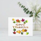 与え感謝してい シーズンポストカード (スタンド正面)