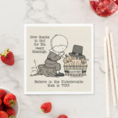 与え感謝してい スタンダードランチョンナプキン (インサイチュ)