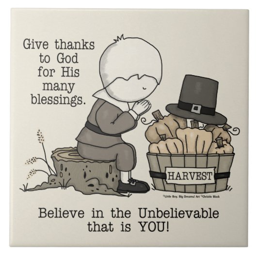 与え感謝してい タイル (正面)