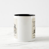 与え感謝してい ツートーンマグカップ (中央)