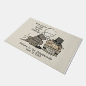 与え感謝してい ドアマット (アングル)