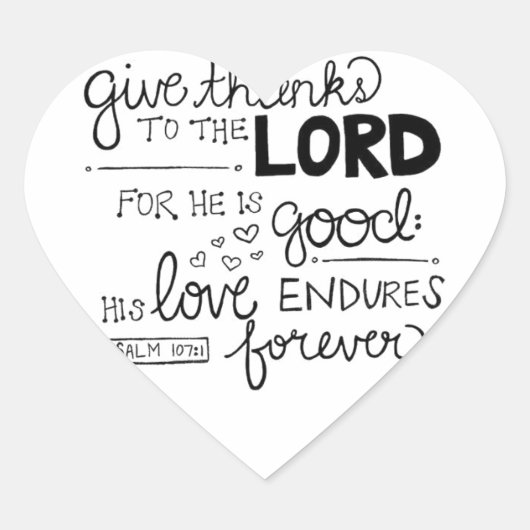 与え感謝してい ハートシール (正面)