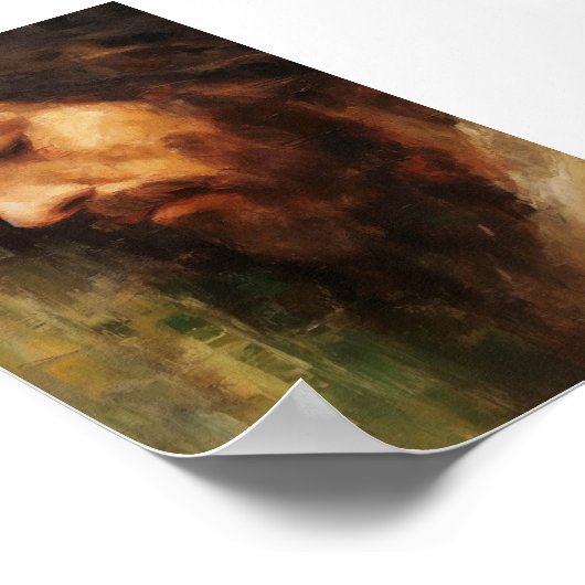 与え感謝してい ポスター (角)