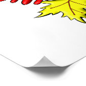 与え感謝してい ポスター (角)