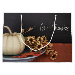 与え感謝してい ラージペーパーバッグ