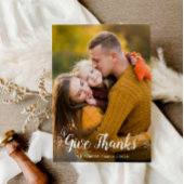 与え感謝してい | 家族の感謝状の写真カード シーズンカード