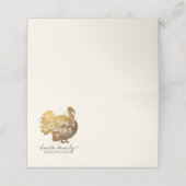 与え感謝してい|家族感謝祭お祝い プレイスカード (外部開封)