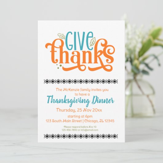 与え感謝してい 招待状 (スタンド正面)