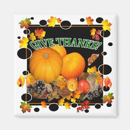 与え感謝してい!~磁石 マグネット (正面)