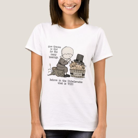 与え感謝してい Tシャツ (正面)