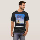 与え感謝してい Tシャツ (正面フル)