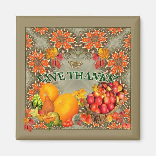 与え感謝していMagnet マグネット (正面)