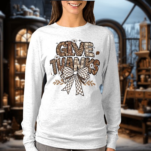 「与え感謝していTシャツ」 Tシャツ