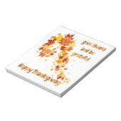 与え感謝感謝していする ノートパッド (回転)